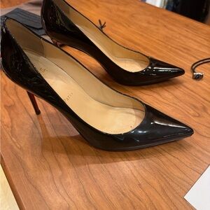 Christian Louboutin Black Patent Heels